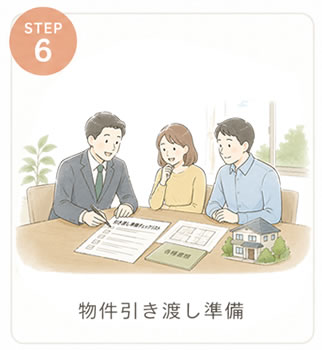 6.物件引き渡し準備